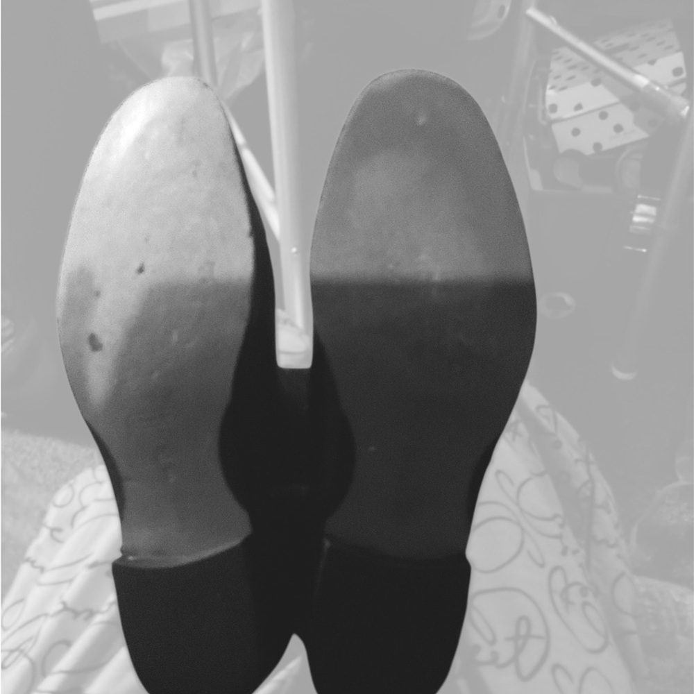 Coach Black Euc Boots With Box Which Has Some Dents View 4